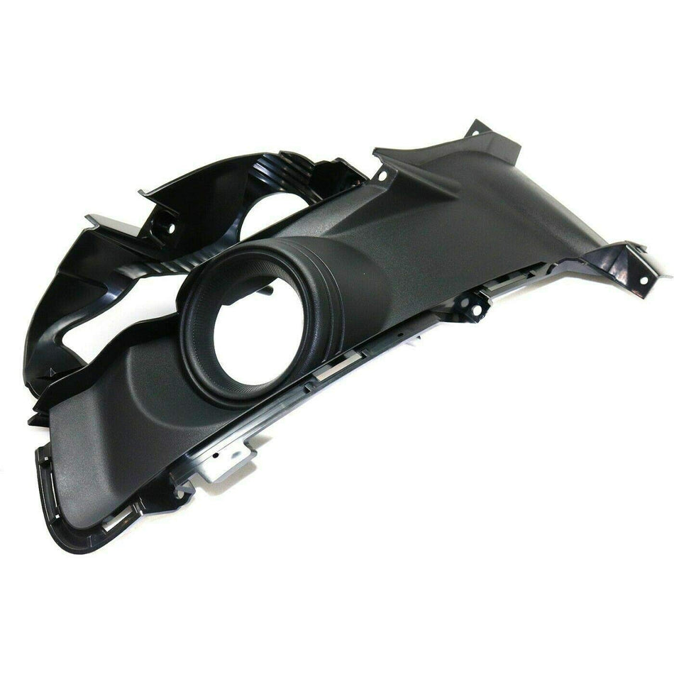 DAT AUTO PARTS Front Left Driver Side Fog Light Bezel Cover Molding Bracket Bumper Insert Replacement For 2015-2017 Ford Mustang GT 2.3 3.7 5.0 Mod...