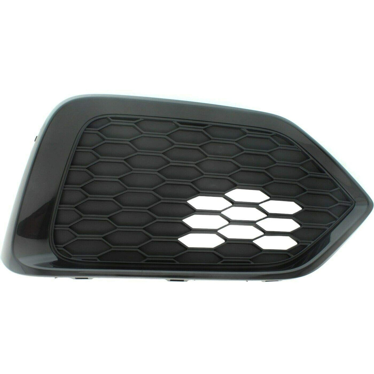 DAT AUTO PARTS Front Right Passenger Fog Light Hole Cover Insert Replacement for 2017-2019 Honda Civic Hatchback Except R With or Without Adaptive ...