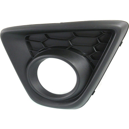 DAT AUTO PARTS Front Left Driver Side Bumper Insert Fog Light Bezel Molding Cover Grille Trim Replacement for 2013-2015 Mazda CX-5 Black Textured P...