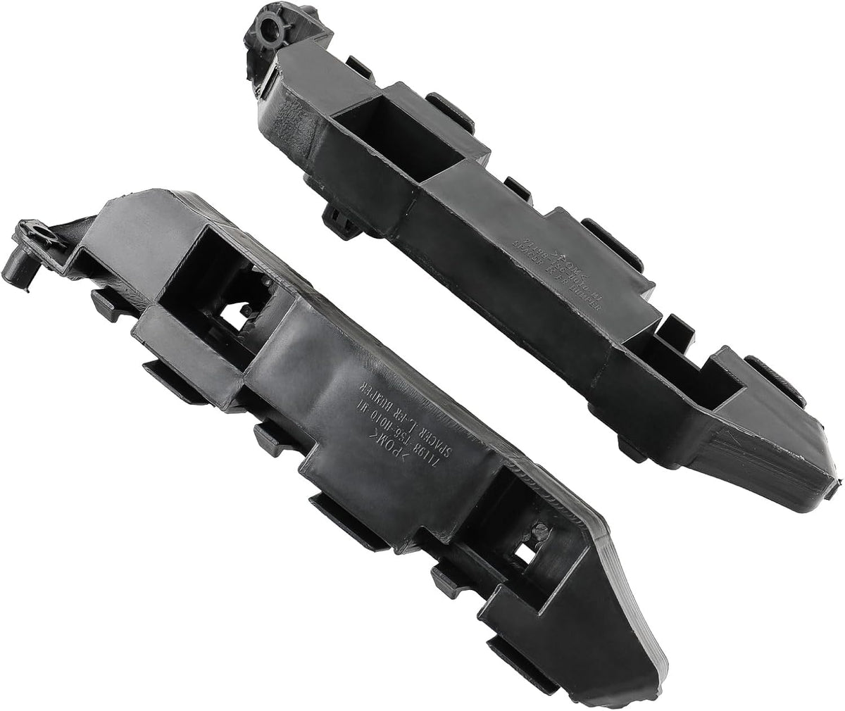 Front Left Driver & Right Passenger Set Of 2 Bumper Cover Spacer Bracket Mounting Retainer Pair Replacement for 2012-2015 Honda Civic Coupe Sedan H...
