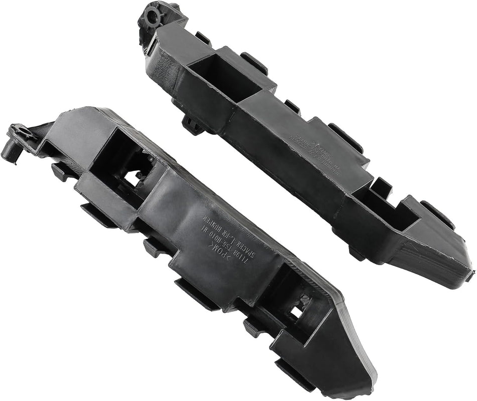 Front Left Driver & Right Passenger Set Of 2 Bumper Cover Spacer Bracket Mounting Retainer Pair Replacement for 2012-2015 Honda Civic Coupe Sedan H...