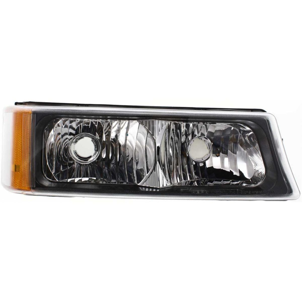 DAT AUTO PARTS Front Right Passenger Side Corner Park Light Turn Signal Lamp Lens Without Cladding Replacement For 2003 - 2006 Chevrolet Avalanche ...