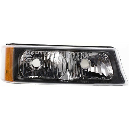 DAT AUTO PARTS Front Right Passenger Side Corner Park Light Turn Signal Lamp Lens Without Cladding Replacement For 2003 - 2006 Chevrolet Avalanche ...
