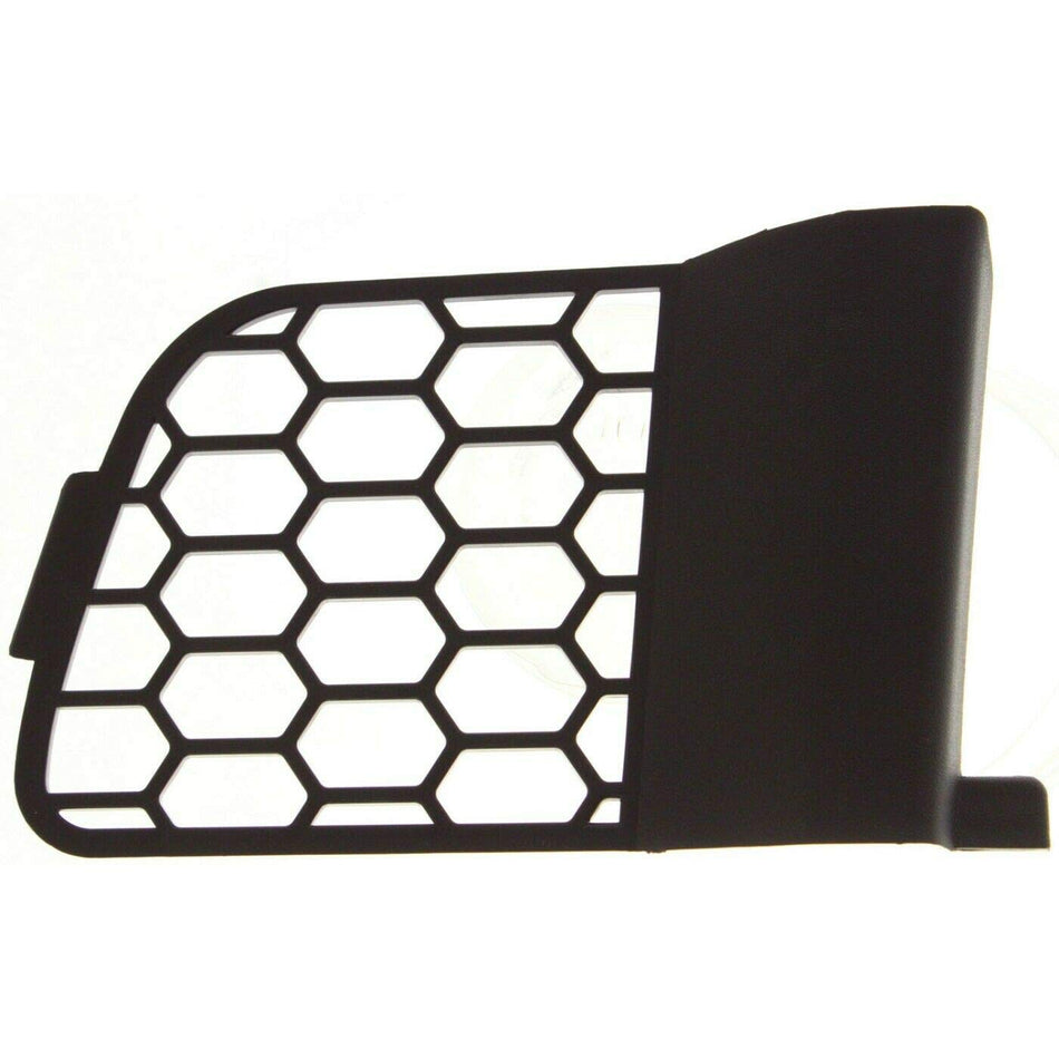 DAT AUTO PARTS Front Left Driver Side Bumper Fog Light Hole Cover Grille Trim Insert Replacement For 2004-2006 Ford F150 Pickup Truck Black Texture...