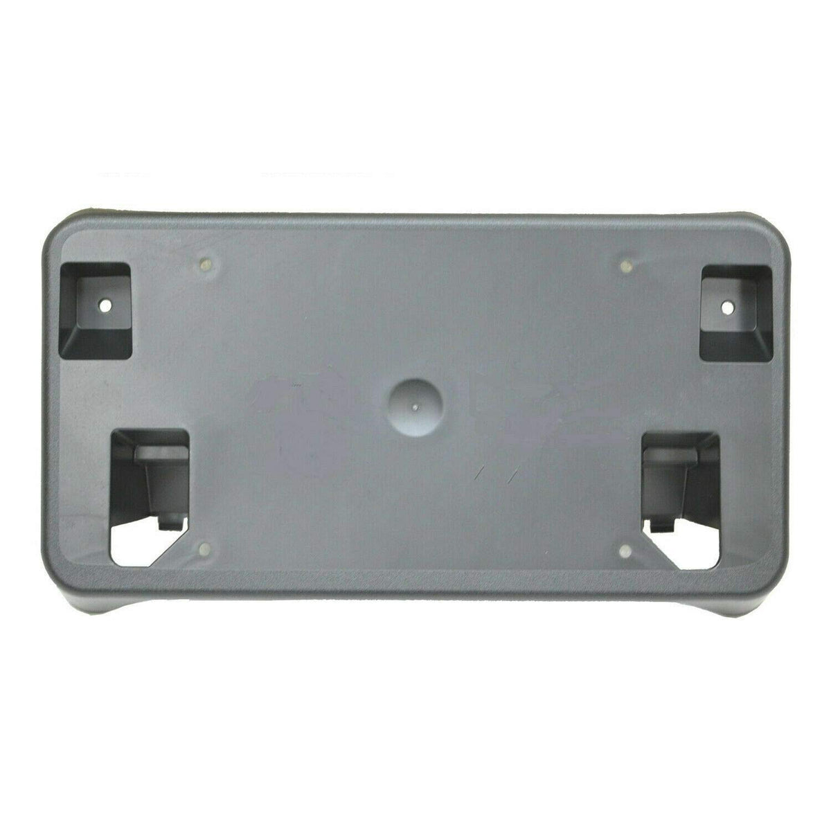 DAT AUTO PARTS Front Bumper License Plate Frame Mounting Bracket Tag Holder Replacement for 2018-2021 Chevrolet Chevy Traverse Black Textured Plast...