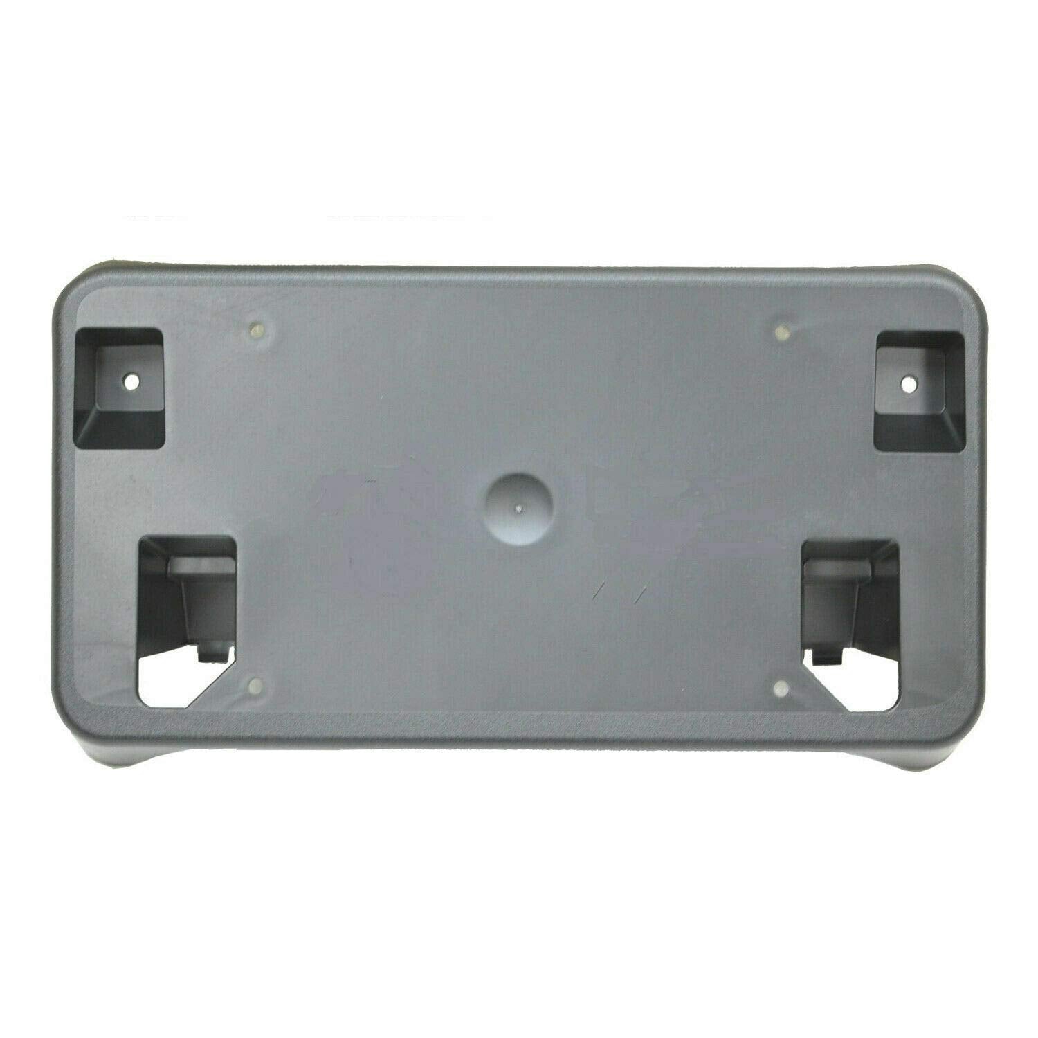 DAT AUTO PARTS Front Bumper License Plate Frame Mounting Bracket Tag Holder Replacement for 2018-2021 Chevrolet Chevy Traverse Black Textured Plast...