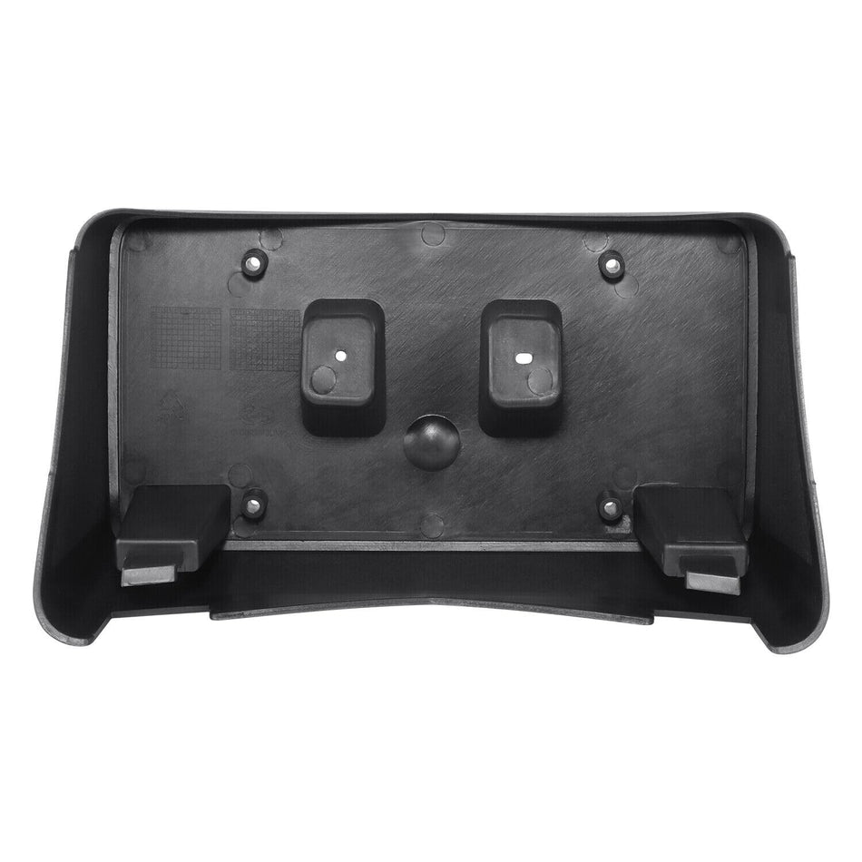 DAT AUTO PARTS Front License Plate Mounting Bracket Tag Holder Replacement for 2020-2025 Chevrolet Corvette Black Textured Made of Plastic GM106824...