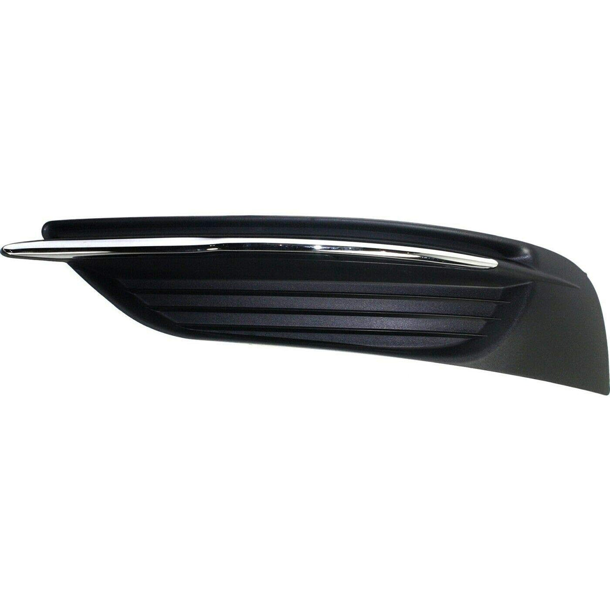 DAT AUTO PARTS Front Left Driver Side Bumper Fog Light Lamp Hole Cover Trim Replacement for 2011-2014 Chrysler 200 Sedan & Convertible Black Textur...