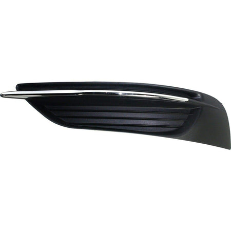 DAT AUTO PARTS Front Left Driver Side Bumper Fog Light Lamp Hole Cover Trim Replacement for 2011-2014 Chrysler 200 Sedan & Convertible Black Textur...