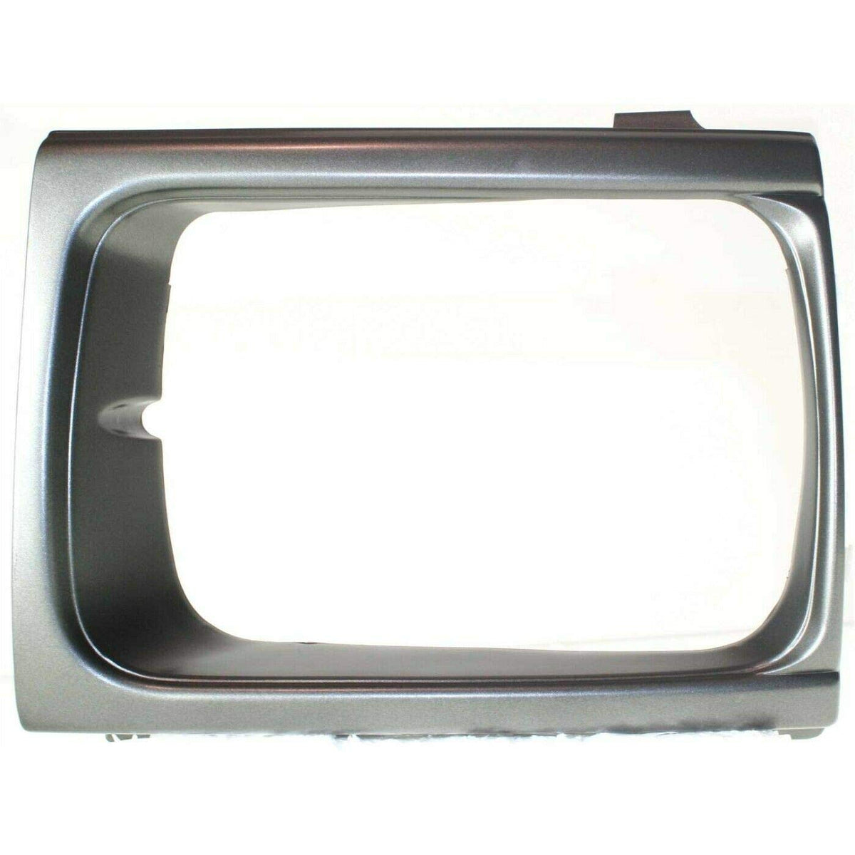 DAT AUTO PARTS Front Left Driver Side Headlight Door Lamp Trim Bezel Grille Replacement For 1992-1995 Toyota Pickup Truck DLX Models 4WD Silver Chr...