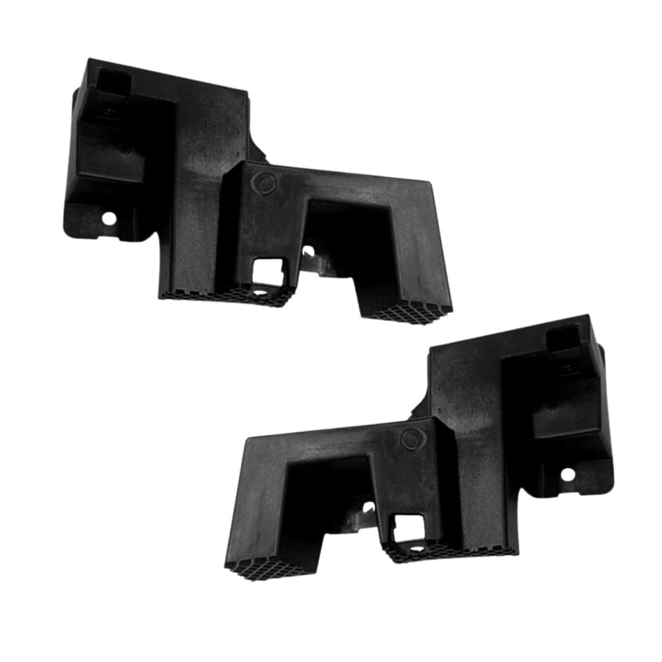 DAT AUTO PARTS Front Driver & Passenger Side Set Of 2 Outer Bumper Mounting Bracket For 2021-2024 Chevy Tahoe and Suburban, For Z71 Models, Black T...