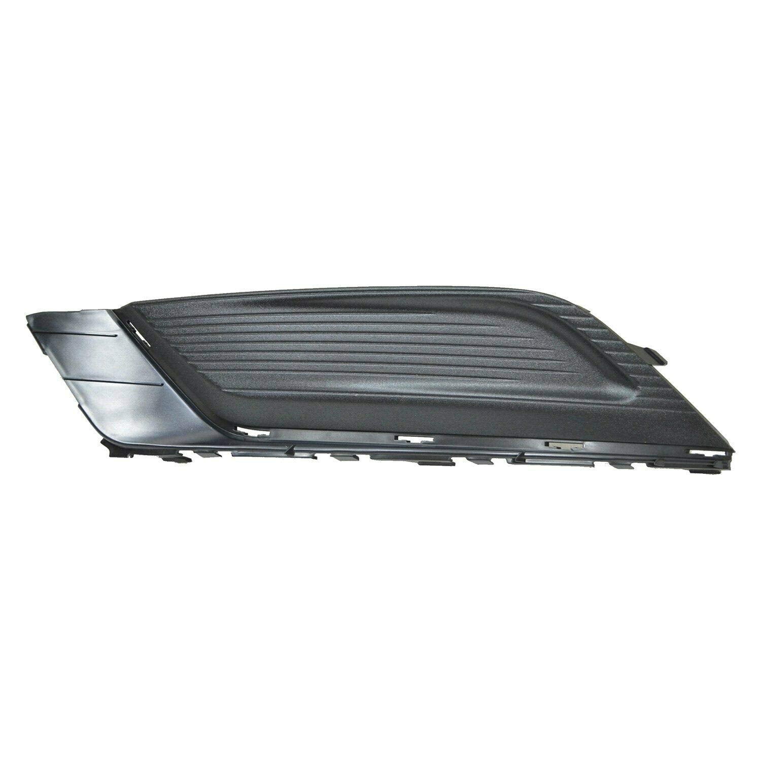 DAT AUTO PARTS Front Left Driver Side Fog Light Hole Cover Trim Molding Bumper Insert Replacement For 2017-2018 Ford Fusion Except Sport Black Text...