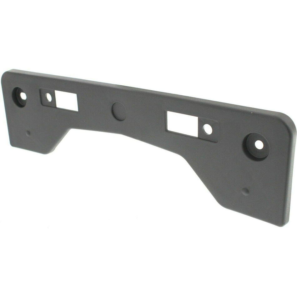 DAT AUTO PARTS Front Bumper License Plate Frame Tag Mounting Bracket Holder Cover Replacement for 2013 2014 2015 Toyota RAV4 Black Textured TO10681...