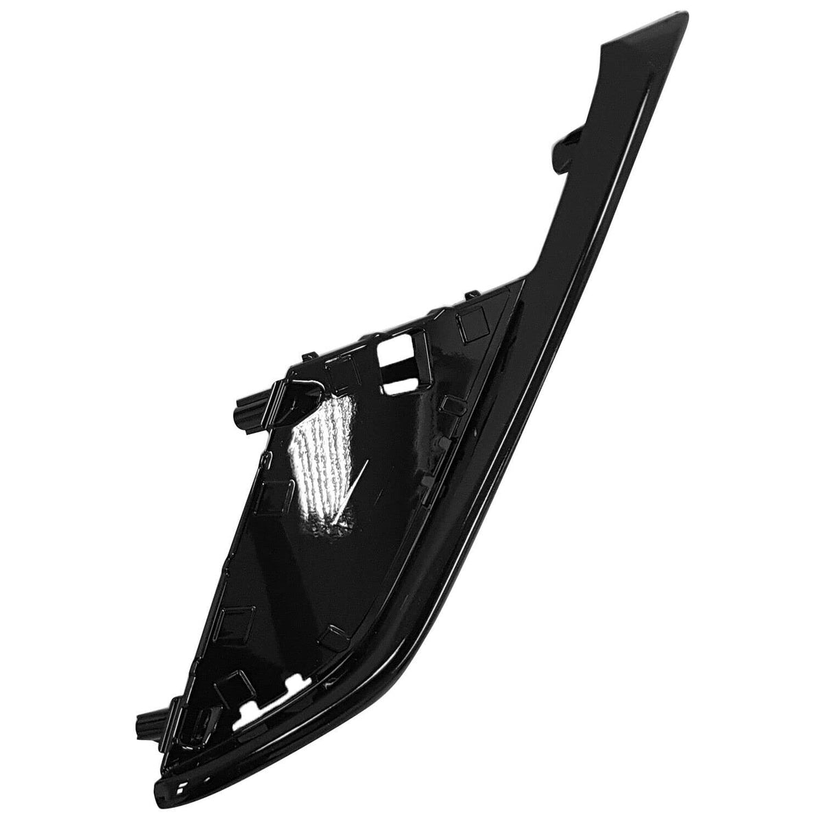 DAT AUTO PARTS Front Right Passenger Side Bumper Cover Fog Light Grille Molding Insert Bezel Trim Replacement For 2019 - 2021 Mazda CX3 Gloss Black...