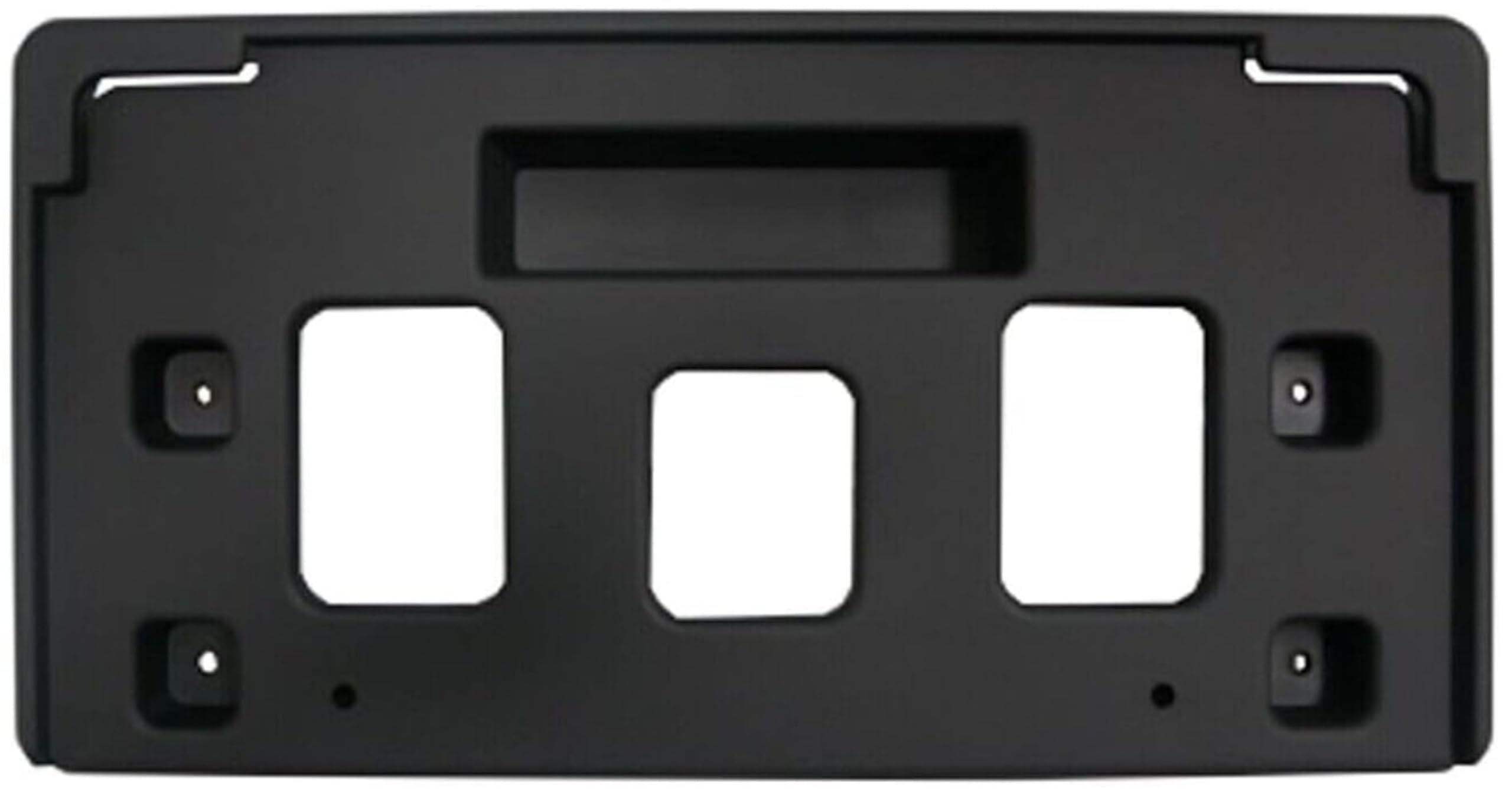 DAT AUTO PARTS Front License Plate Bracket Frame Cover Tag Holder Replacement for 2017-2022 Chevrolet Spark for Activ Models Black Textured Plastic...