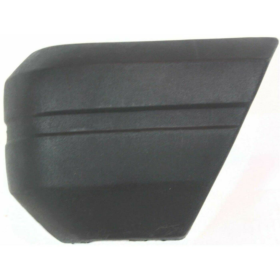 DAT AUTO PARTS Front Left Bumper End Cap Grille Cover Face Bar Extension Bracket Replacement for 1984-1996 Jeep Cherokee Black Textured Plastic CH1...