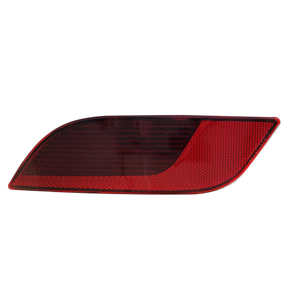 DAT AUTO PARTS Rear Left Driver Side Bumper Cover Reflector Lamp Marker Light Insert Replacement For 2017-2024 Jeep Compass MP Red Plastic Lens CH1...