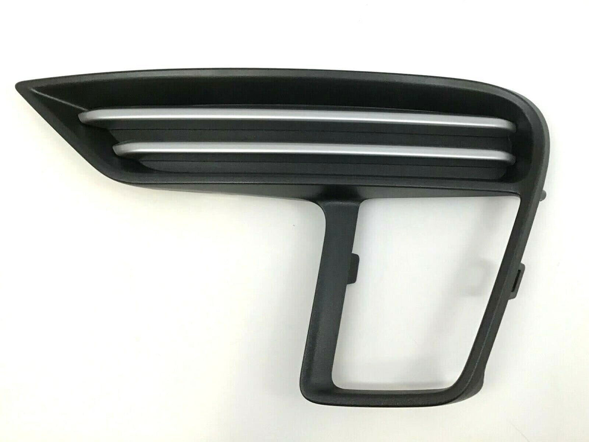 DAT AUTO PARTS Front Left Driver Side Fog Light Bezel Trim Cover Grille Molding Bumper Insert Replacement For 2018 2019 Ford Explorer XLT Black Tex...