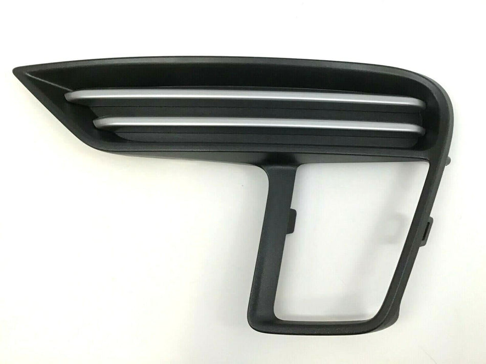 DAT AUTO PARTS Front Left Driver Side Fog Light Bezel Trim Cover Grille Molding Bumper Insert Replacement For 2018 2019 Ford Explorer XLT Black Tex...