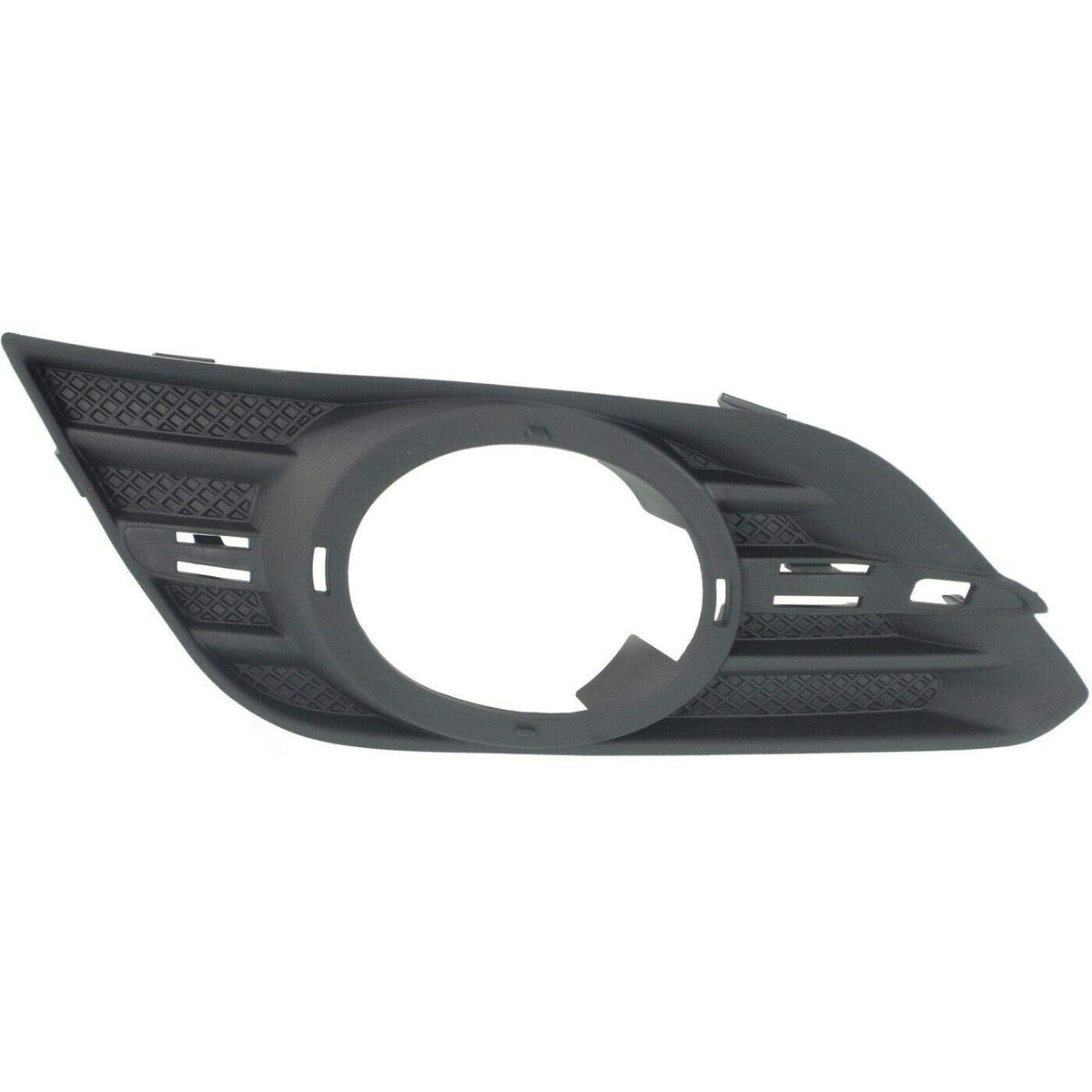 DAT AUTO PARTS Front Left Driver Side Fog Light Hole Cover Lamp Bezel Bumper Insert Molding Replacement For 2013-2016 Buick Encore Black Textured P...
