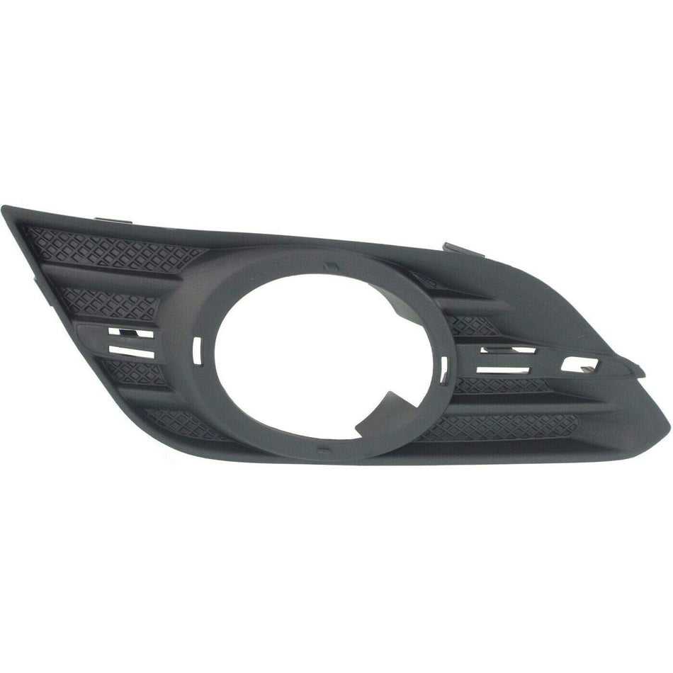 DAT AUTO PARTS Front Left Driver Side Fog Light Hole Cover Lamp Bezel Bumper Insert Molding Replacement For 2013-2016 Buick Encore Black Textured P...