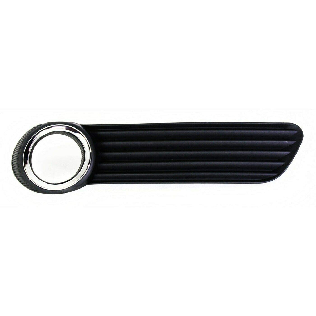 DAT AUTO PARTS Front Left Driver Side Bumper Insert Fog Light Bezel Cover Grille Trim Replacement for 2008-2010 Toyota Avalon Matte-Black with Chro...