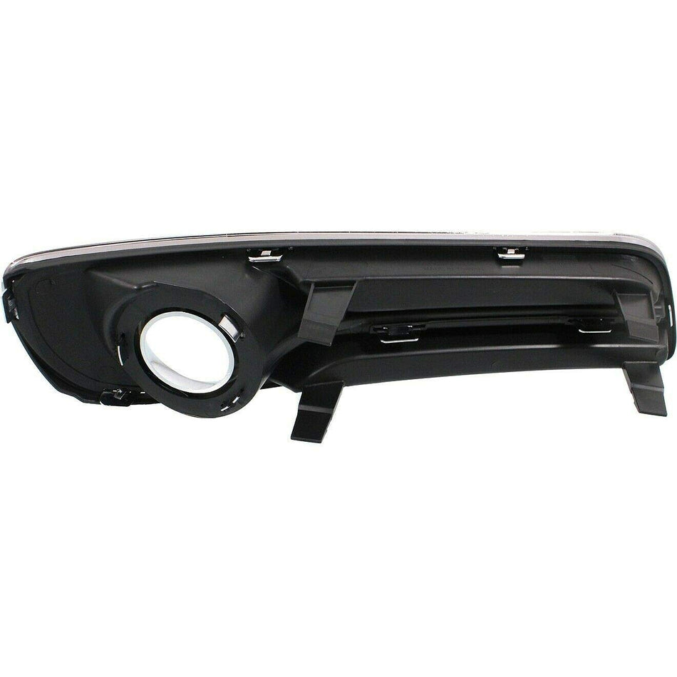 DAT AUTO PARTS Front Left Driver Side Fog Light Cover Bezel Insert Replacement For 2011-2014 Chrysler 300 without Adaptive Cruise Black Textured Pl...