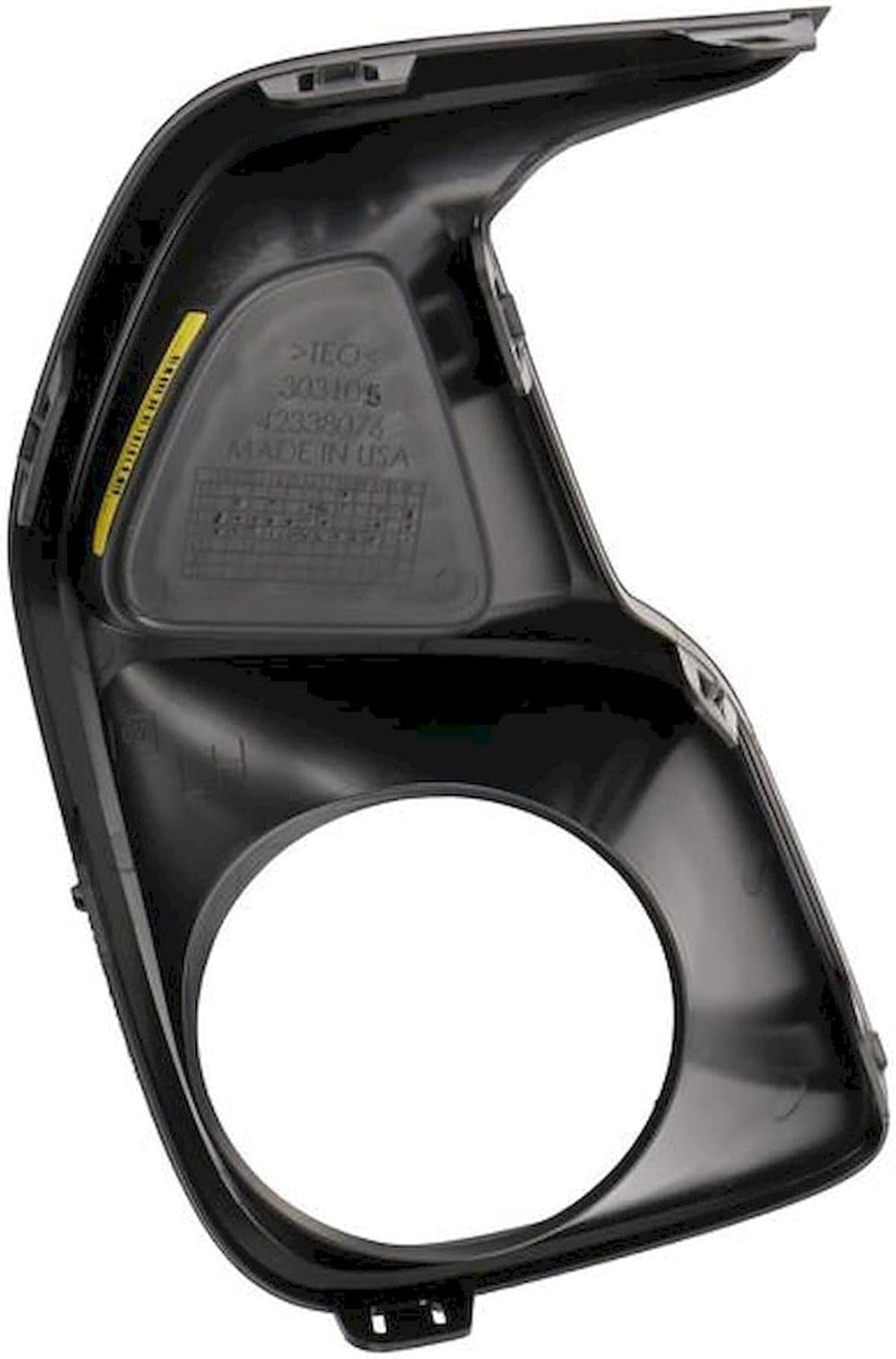 DAT AUTO PARTS Front Left Driver Side Fog Light Hole Bezel Cover Lamp Trim Molding Bumper Insert Replacement For 2017-2020 Chevrolet Sonic Sedan & ...