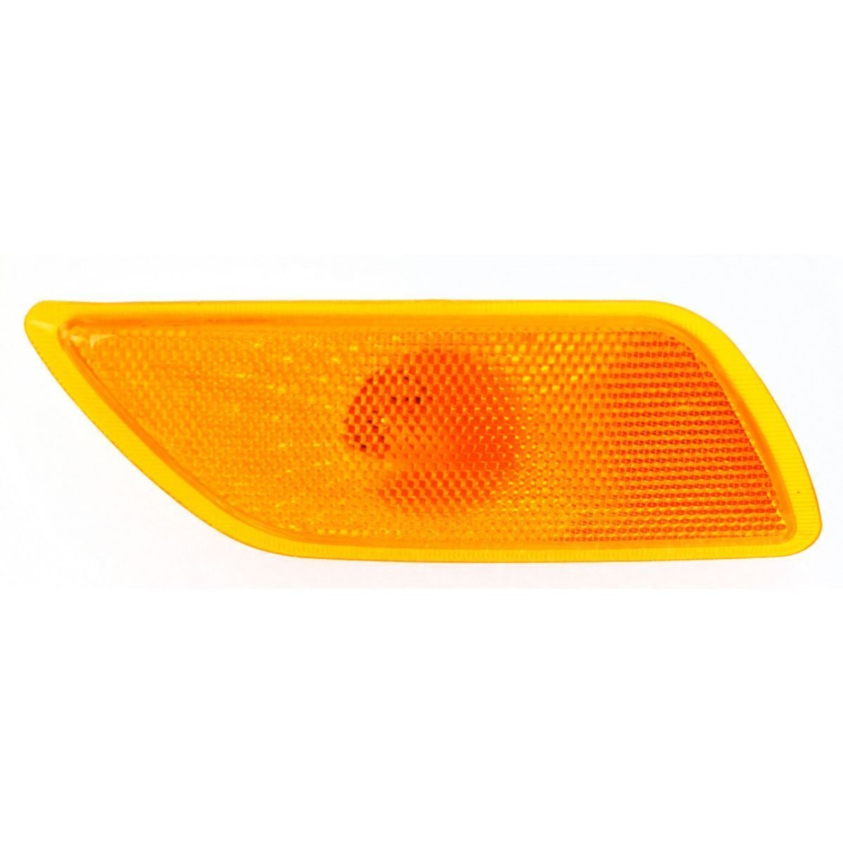 DAT AUTO PARTS Front Right Passenger Side Signal Marker Lamp Housing & Lens Assembly Light Reflector Replacement For 2005 - 2007 Ford Focus Amber L...