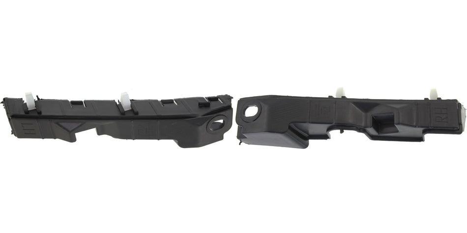 DAT AUTO PARTS Front Left Driver & Right Passenger Side Bumper Cover Bracket Retainer Set Of 2 Replacement For 2011 - 2015 Hyundai Sonata Black Tex...