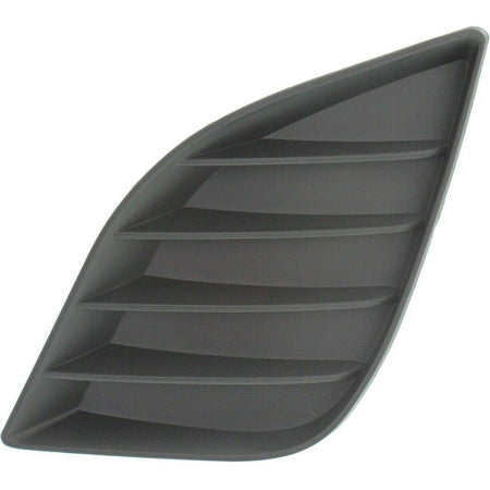 DAT AUTO PARTS Front Right Passenger Side Bumper Fog Light Lamp Hole Cover Grille Molding Trim Replacement For 2014 - 2016 Toyota Corolla Black Tex...