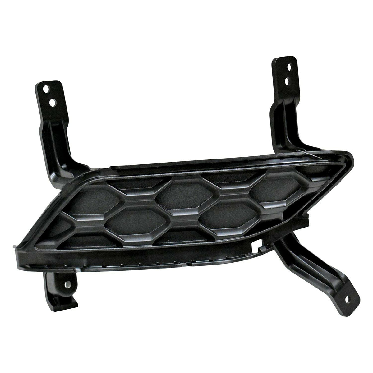 DAT AUTO PARTS Front Right Passenger Side Fog Light Hole Lamp Cover Grille Trim Molding Bumper Insert Replacement For 2019 2020 Hyundai Santa Fe SE...