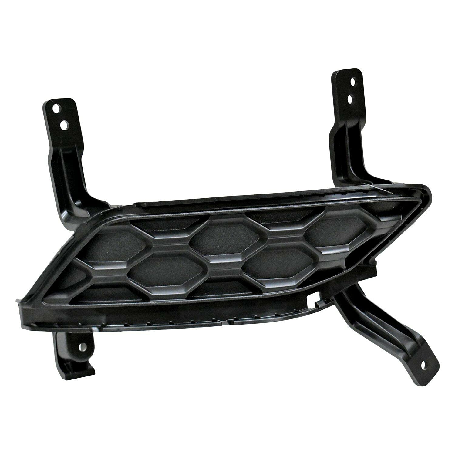 DAT AUTO PARTS Front Right Passenger Side Fog Light Hole Lamp Cover Grille Trim Molding Bumper Insert Replacement For 2019 2020 Hyundai Santa Fe SE...