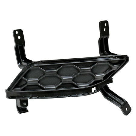 DAT AUTO PARTS Front Right Passenger Side Fog Light Hole Lamp Cover Grille Trim Molding Bumper Insert Replacement For 2019 2020 Hyundai Santa Fe SE...
