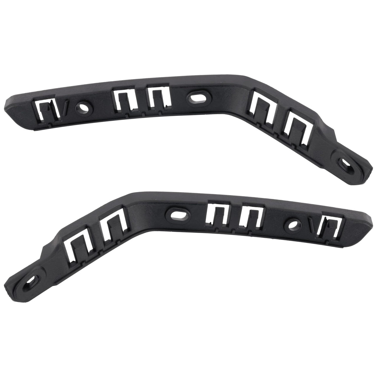 DAT AUTO PARTS Front Left Driver & Right Passenger Side, SET OF 2, Bumper Cover Support Bracket, For 2013-2017 Buick Enclave, Black Textured Plasti...