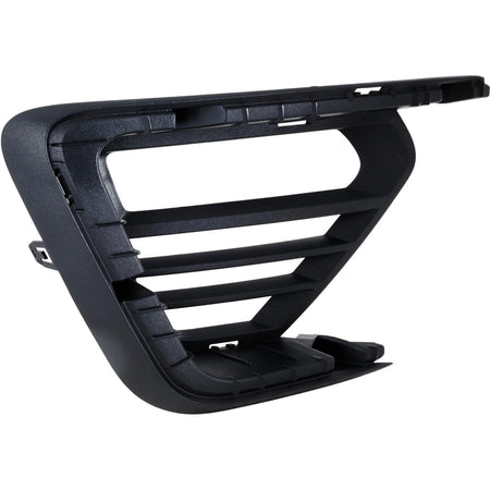 Front Right Side Bumper Cover Molding Bezel, Fits 2018-2021 Ford Expedition & Expedition Max Models, With Outer Molding Slots, Textured Black Plast...