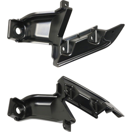 Front Left Driver & Right Passenger Side Set Of 2 Grille Upper Support Mounting Bracket Retainer Reinforcement Replacement for 2009-2011 Honda Civi...