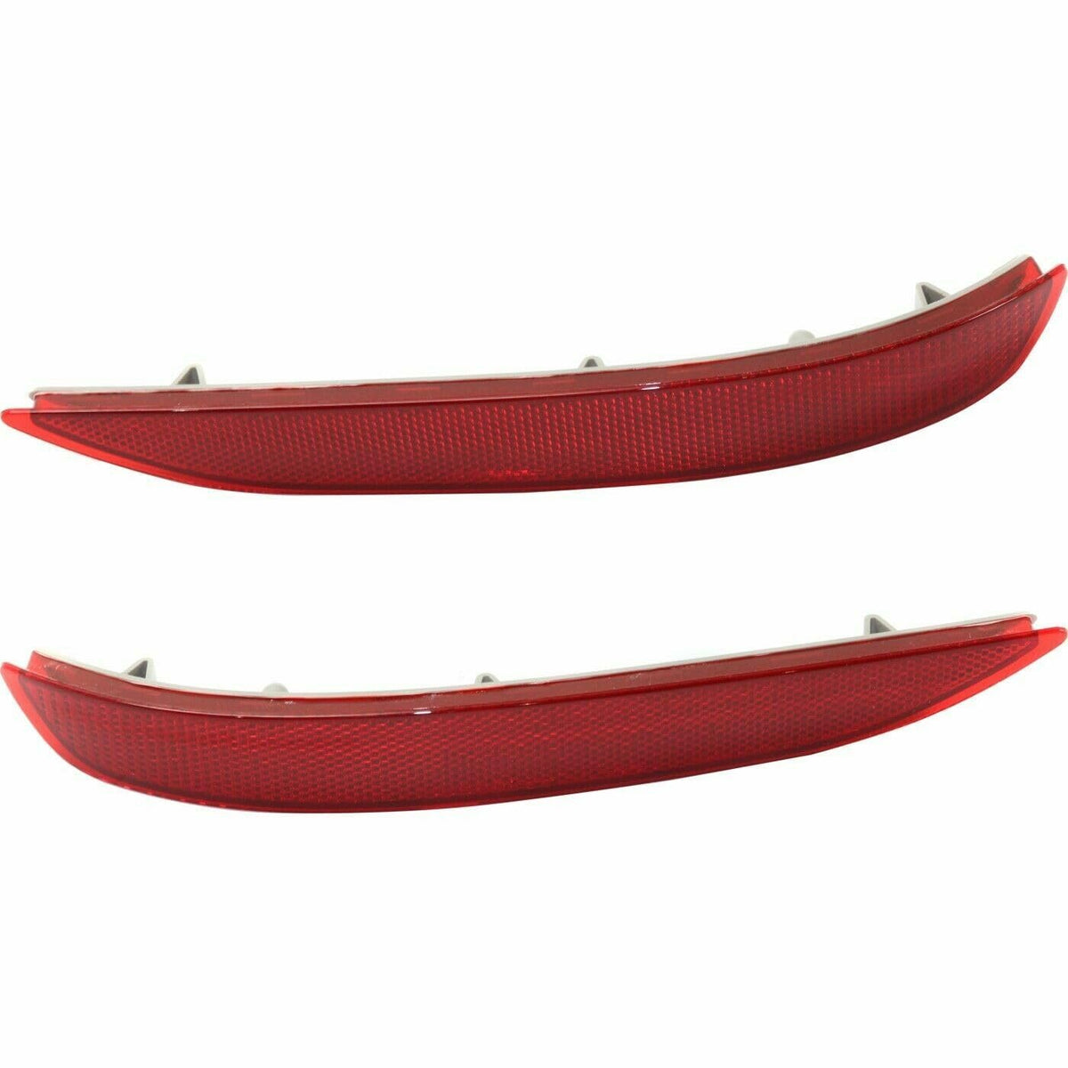DAT AUTO Rear Left Driver & Right Passenger Side Pair Bumper Cover Reflector Lamp Marker Light Set Replacement For 2018-2024 Chevrolet Chevy Equino...