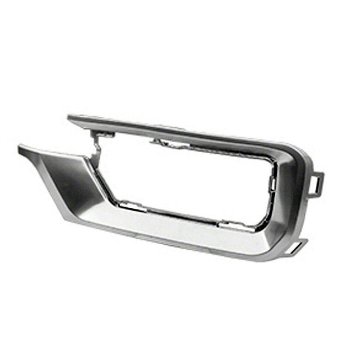 DAT AUTO PARTS Front Left Driver Side Fog Light Outer Trim Bezel Molding Bumper Insert Replacement For 2013 2014 2015 2016 GMC Acadia Satin Silver ...