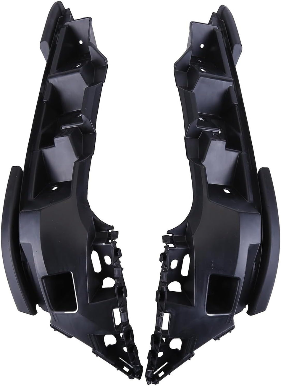 Front Left Driver & Right Passenger Set Of 2 Grille Support Reinforcement Bracket Outer Molding Pair Replacement For 2015 2016 2017 Ford F150 Picku...
