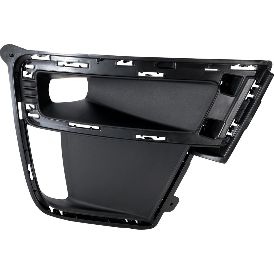 Front Passenger Side Bumper Cover Molding Bezel, Fits 2022-2024 Ford Expedition and Expedition Max, As OEM Will Not Include Trim Molding, Black Pla...
