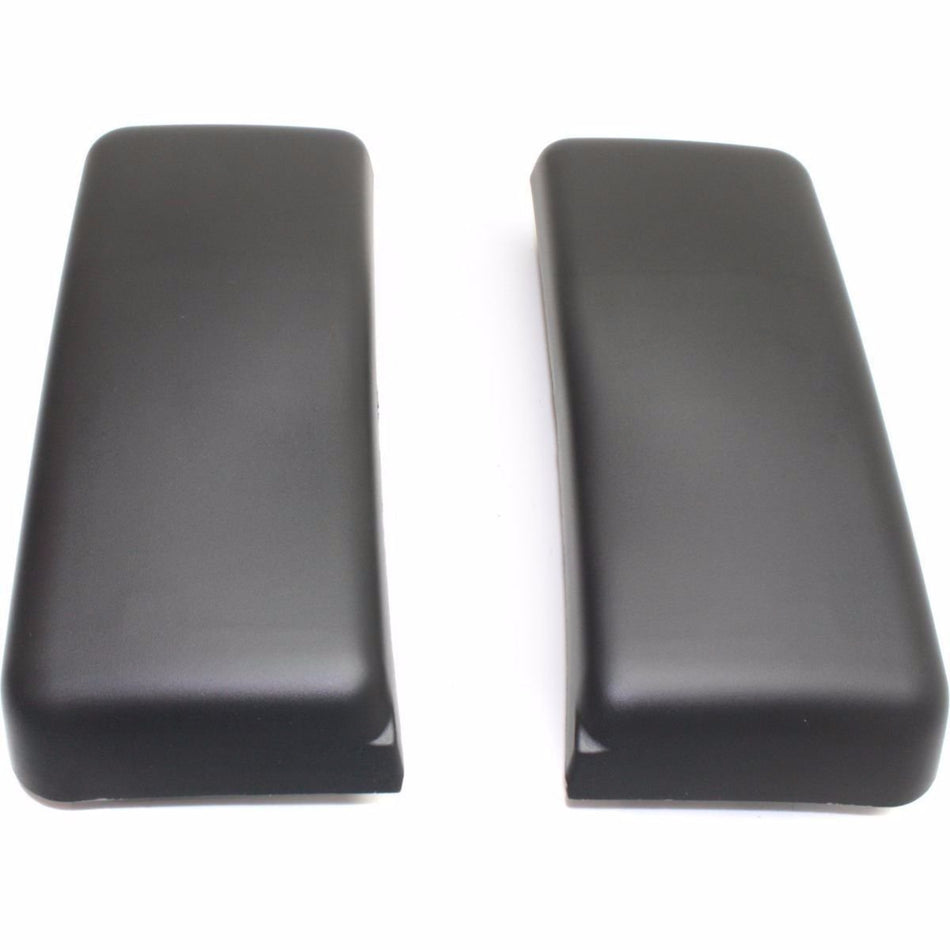 DAT AUTO PARTS Front Left Driver & Right Passenger Side Pair Bumper Insert Set of 2 Cap Delete Panel Replacement For 2009-2014 Ford F150 Pickup Bla...