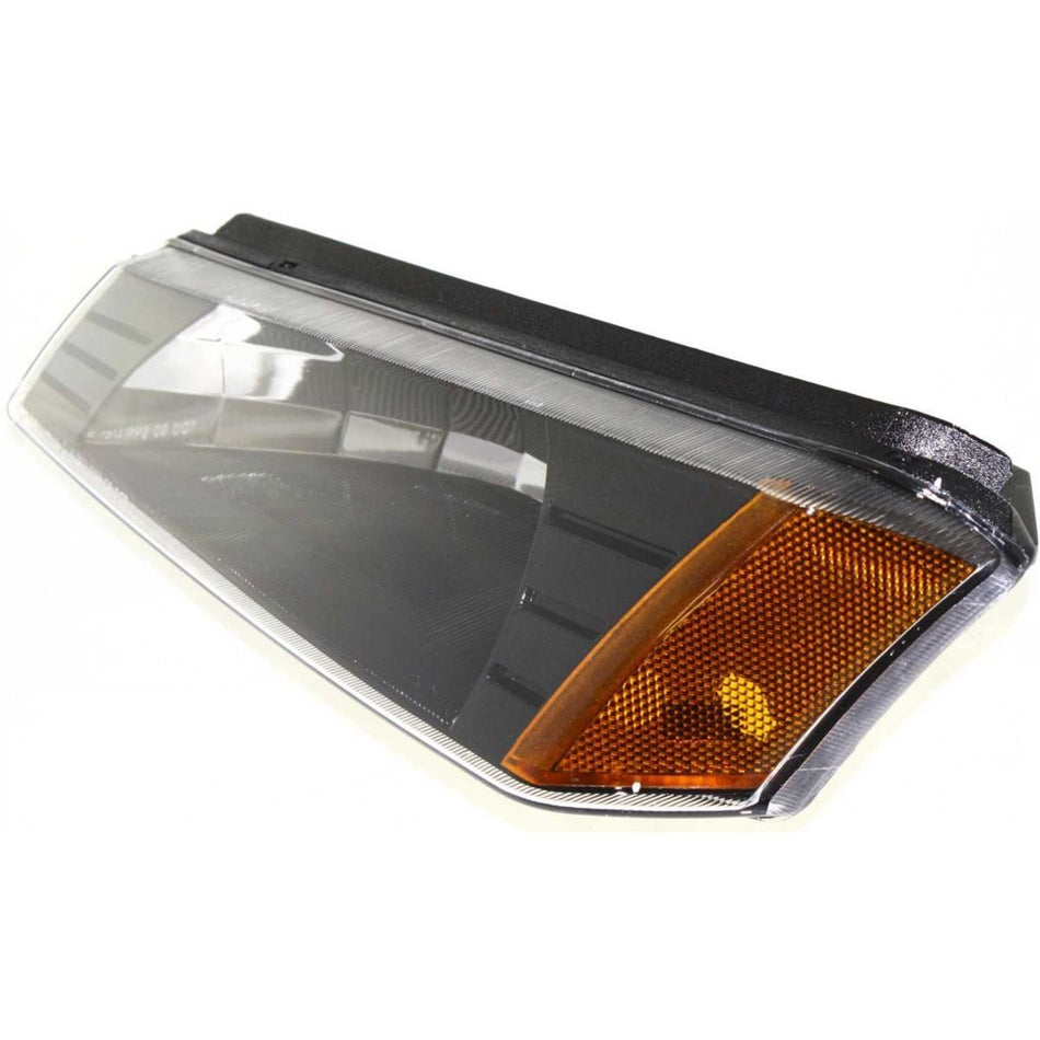 DAT AUTO PARTS Front Left Driver Side Corner Park Turn Signal Light Lamp Lens Housing with Cladding Replacement for 2002-2006 Chevrolet Avalanche 1...