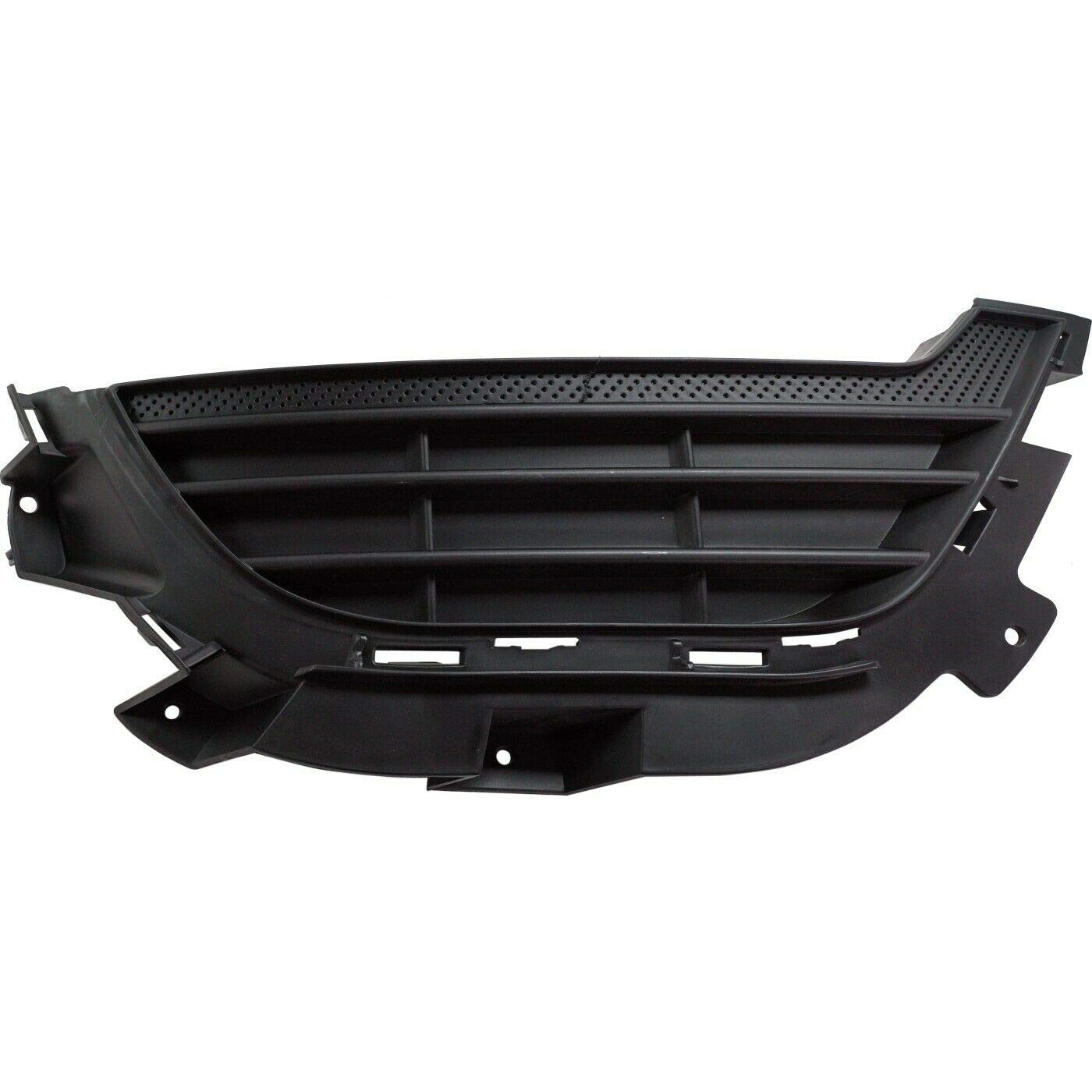 DAT AUTO PARTS Front Right Passenger Side Fog Light Hole Cover Grille Trim Molding Bumper Insert Replacement For 2017-2020 Lincoln MKZ 2.0 Turbo Mo...
