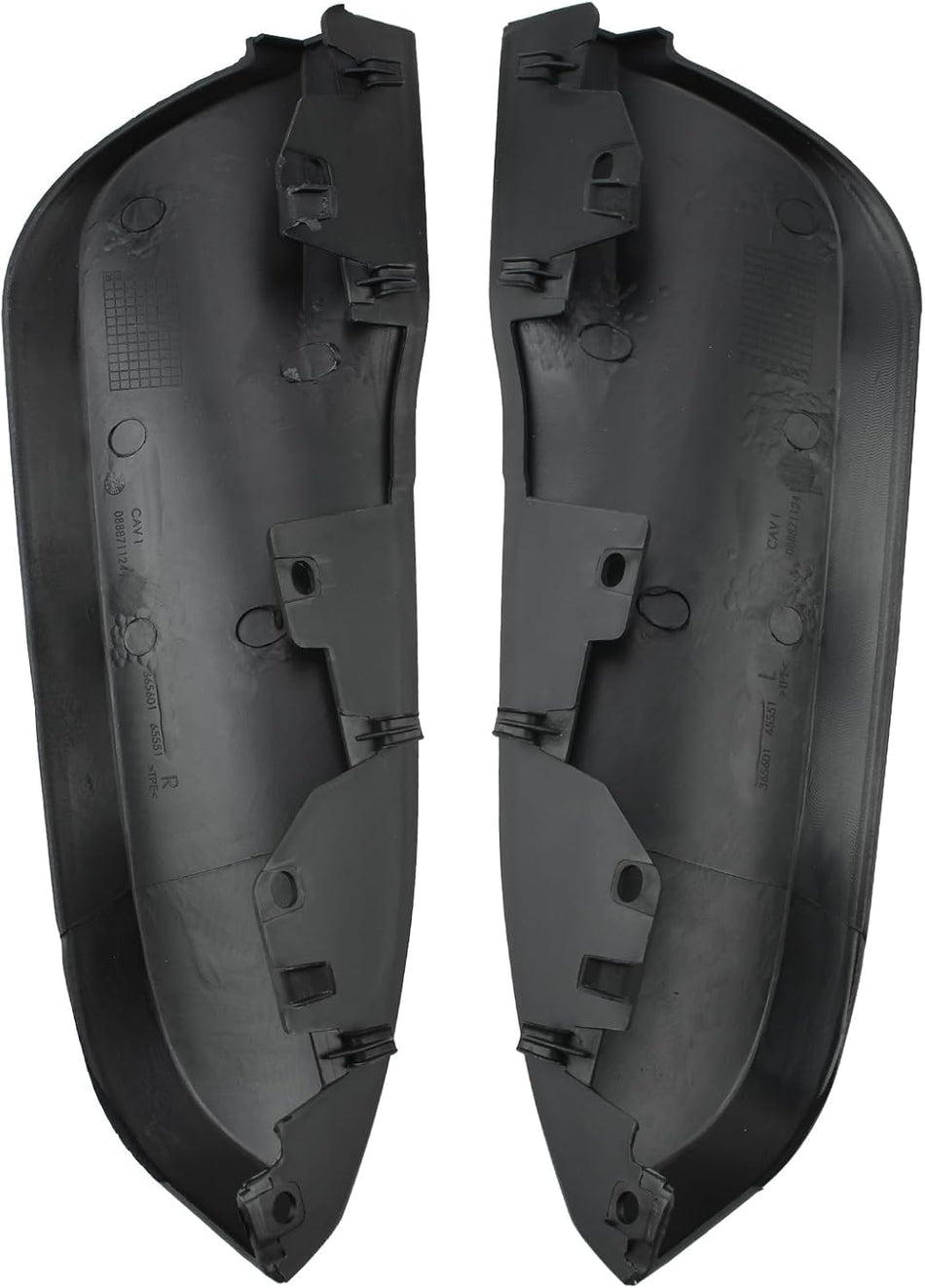 Front Driver and Passenger Side Bumper Filler Bracket Set of 2 Fits 2014-2016 Jeep Grand Cherokee CH1088101 CH1089101 68143097AB