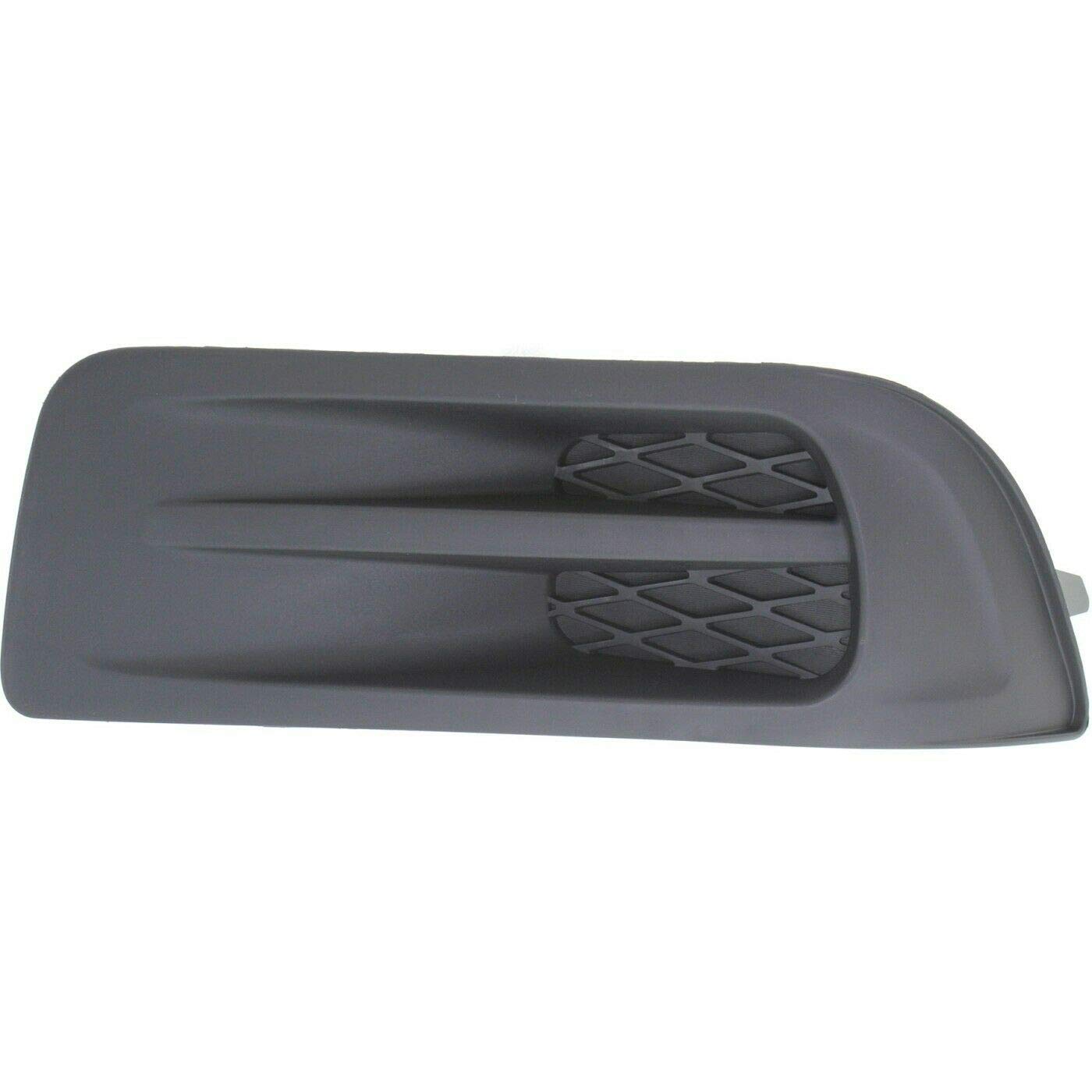 DAT AUTO PARTS Front Left Driver Side Fog Light Cover Replacement for 10-12 Subaru Outback Black Textured SU1038102 57731AJ55A