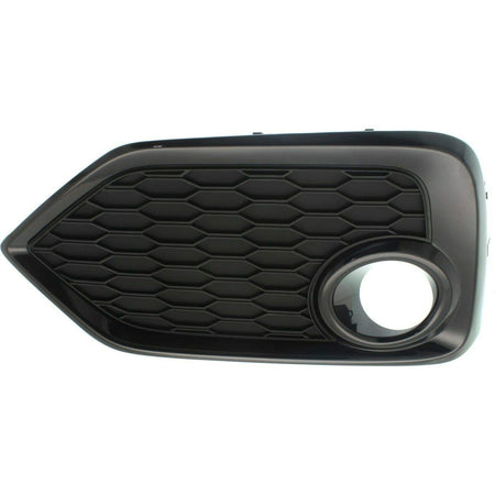 DAT AUTO PARTS Front Left Driver Side Fog Light Hole Bezel Lamp Cover Bumper Trim Insert Replacement For 2017-2019 Honda Civic Without Adaptive Cru...
