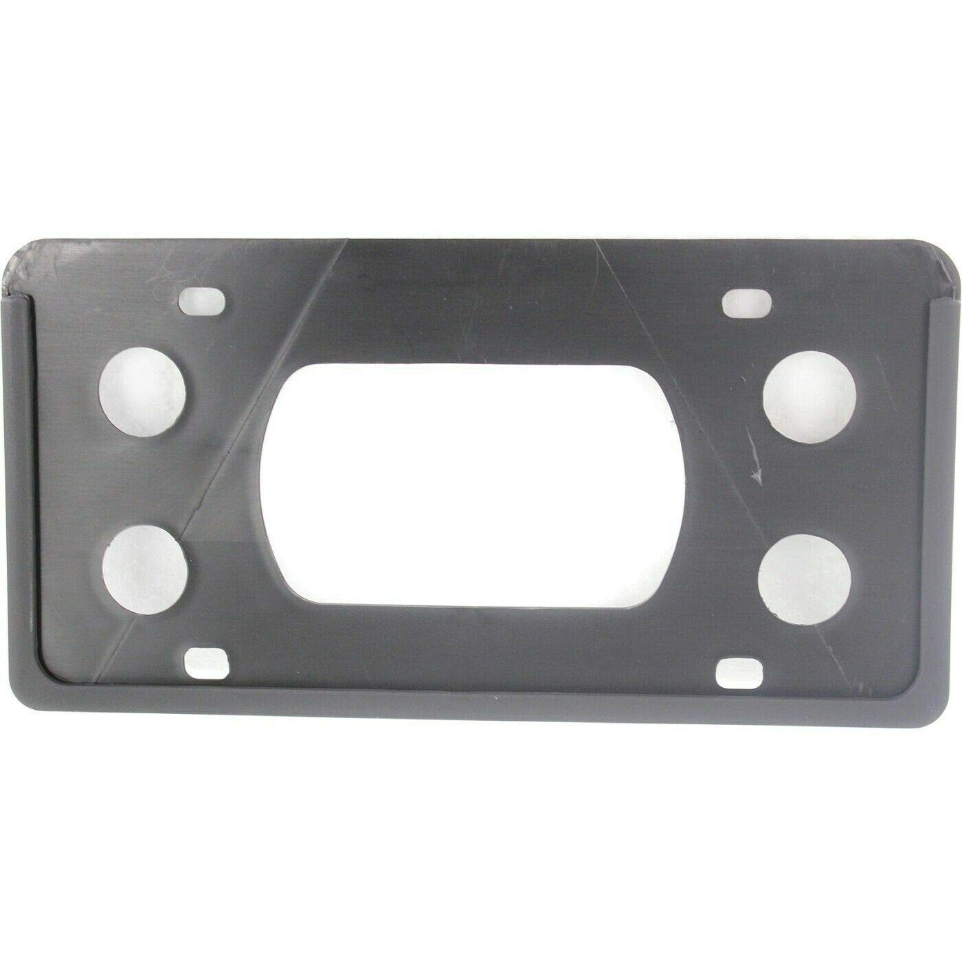 DAT AUTO PARTS Front Bumper License Plate Bracket Tag Holder Frame Replacement for 2003-2007 Honda Accord except Japan Built for 4DR Models Black T...
