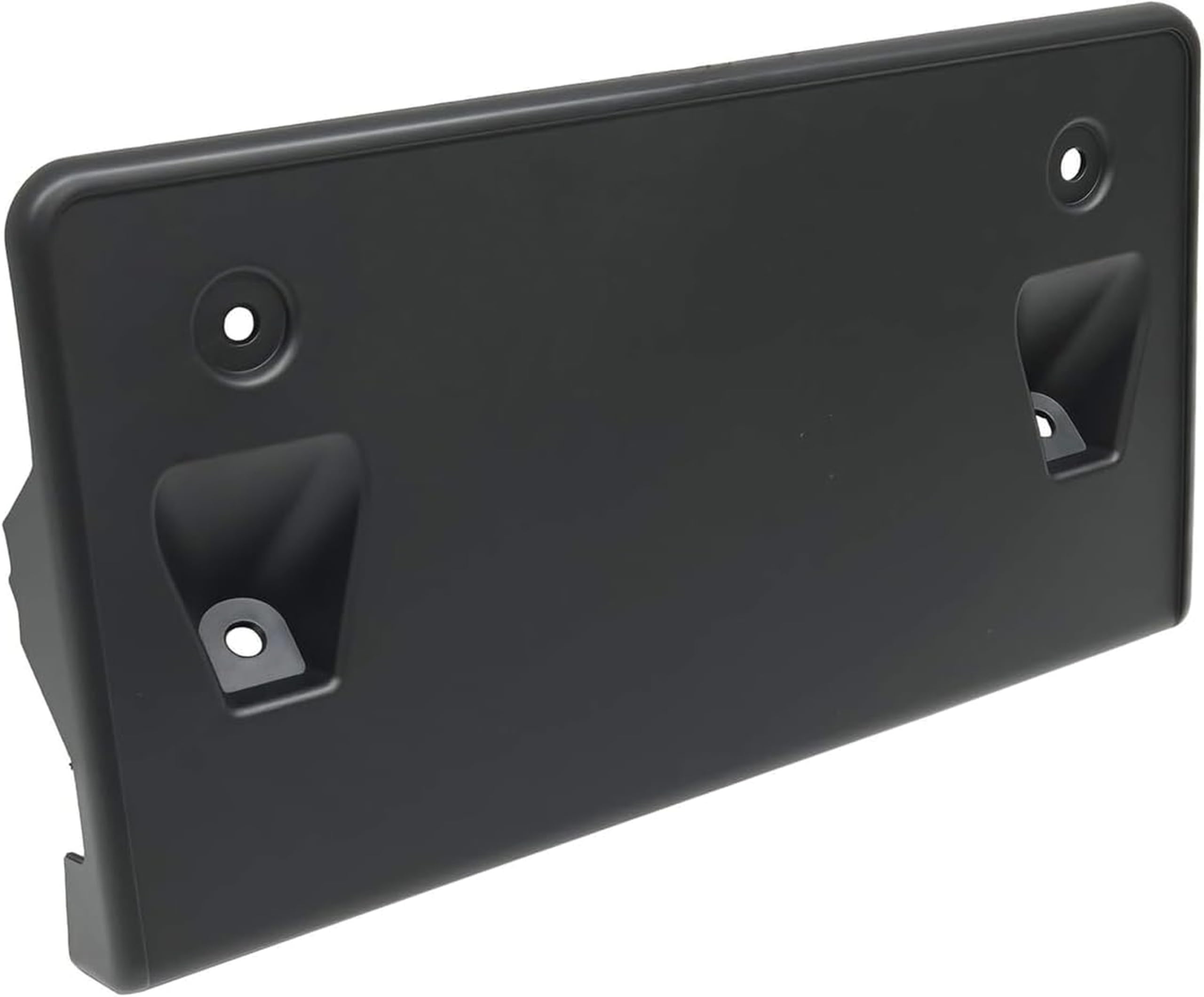 DAT AUTO PARTS Front Bumper License Plate Bracket Frame Tag Mounting Holder, For 2024-2025 Volkswagen Atlas Cross Sport R-Line, Black Textured Fini...