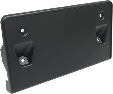 DAT AUTO PARTS Front Bumper License Plate Bracket Frame Tag Mounting Holder, For 2024-2025 Volkswagen Atlas Cross Sport R-Line, Black Textured Fini...